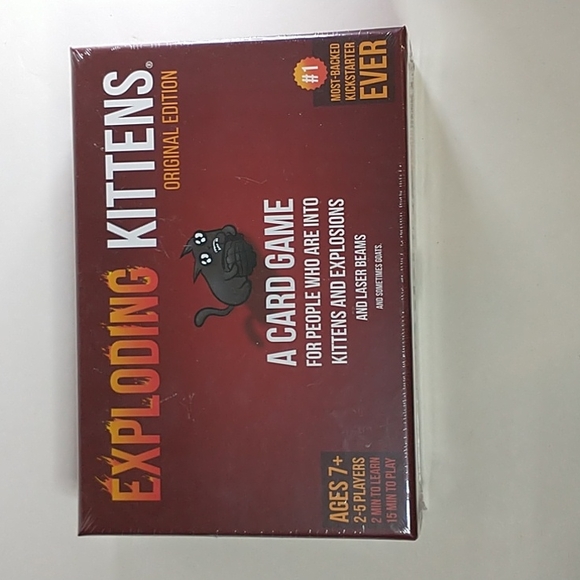Exploding Kittens | Toys | Exploding Kittens Original Edition Card Game ...